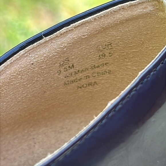 Sam Edelman Nora Blue Patent Leather Heals Women’s Size 9.5 - Picture 9 of 10